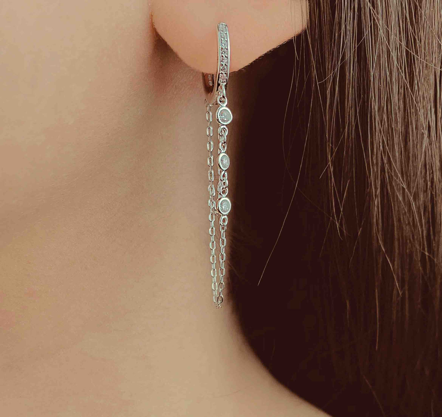 Boucles d'oreilles Luna