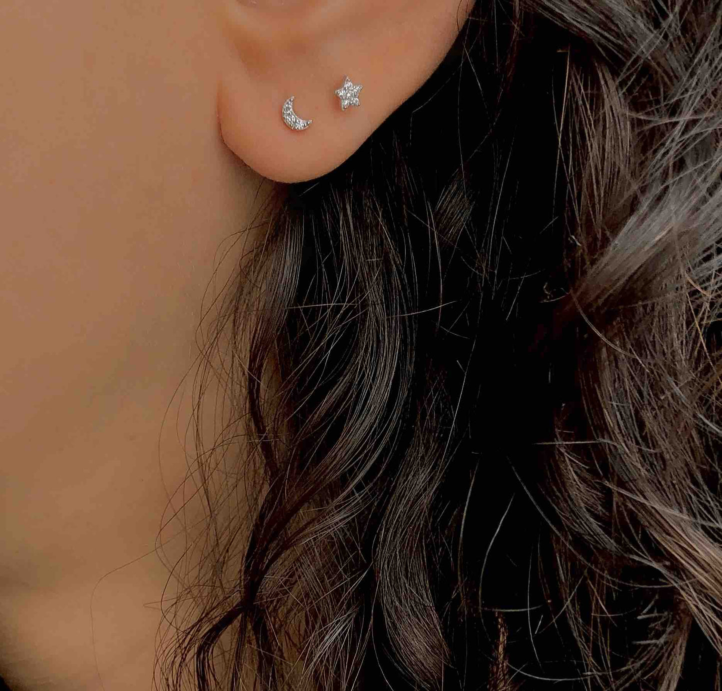 Boucles d'oreilles Luna