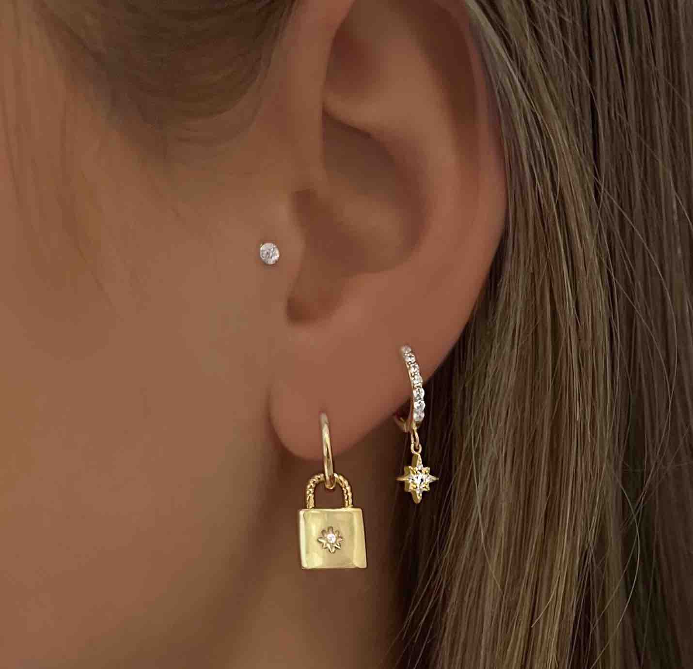 Boucles d'oreilles Luna