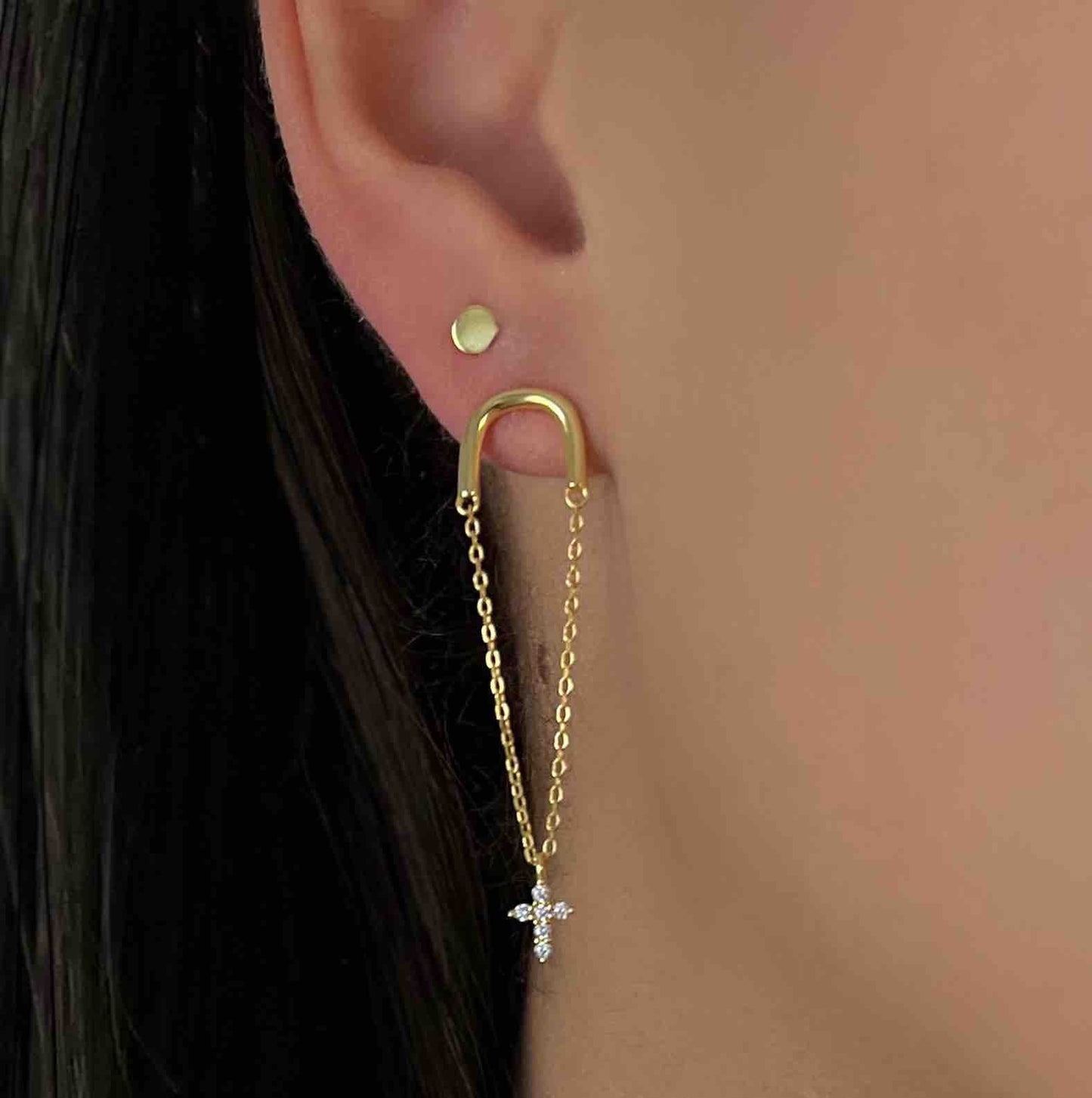 Boucles d'oreilles Luna