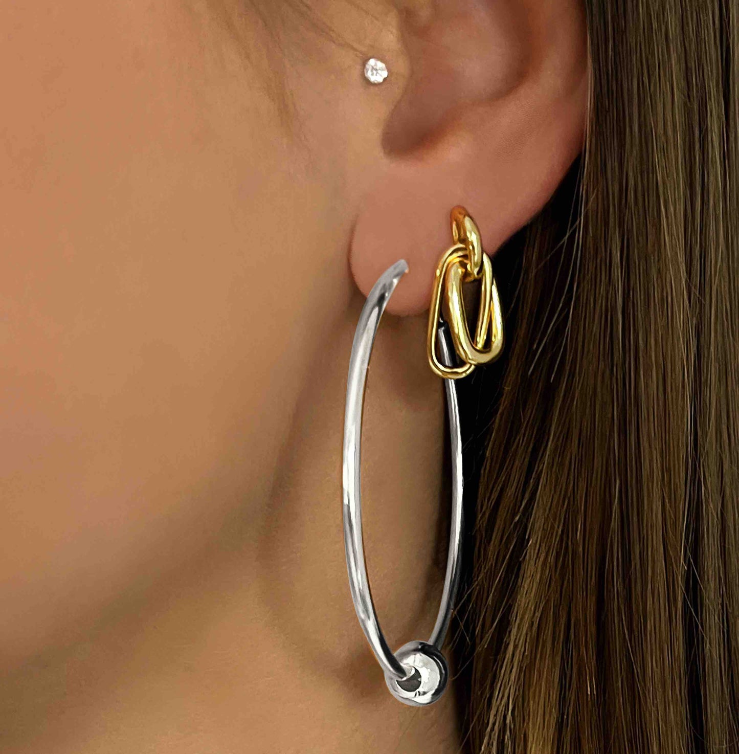 Boucles d'oreilles Luna