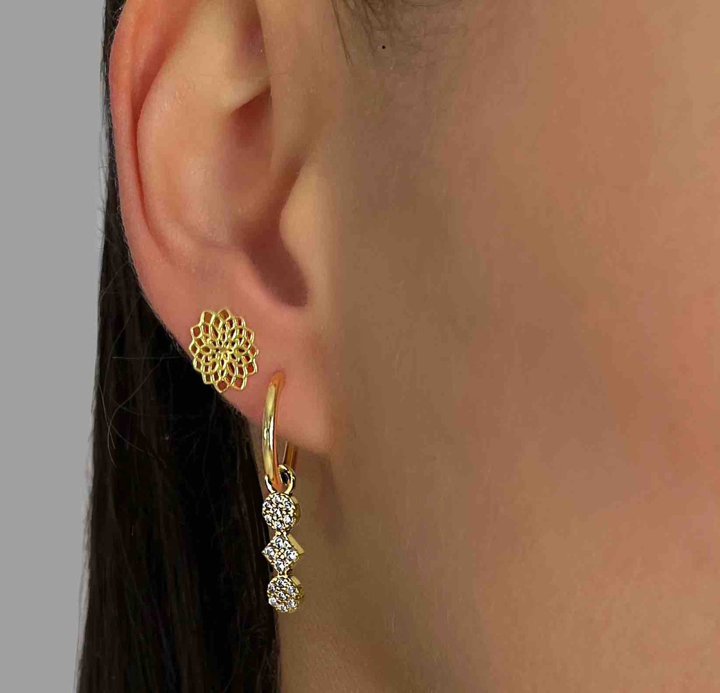 Boucles d'oreilles Luna