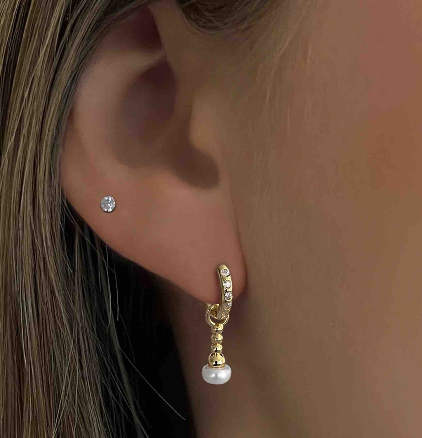 Boucles d'oreilles Luna