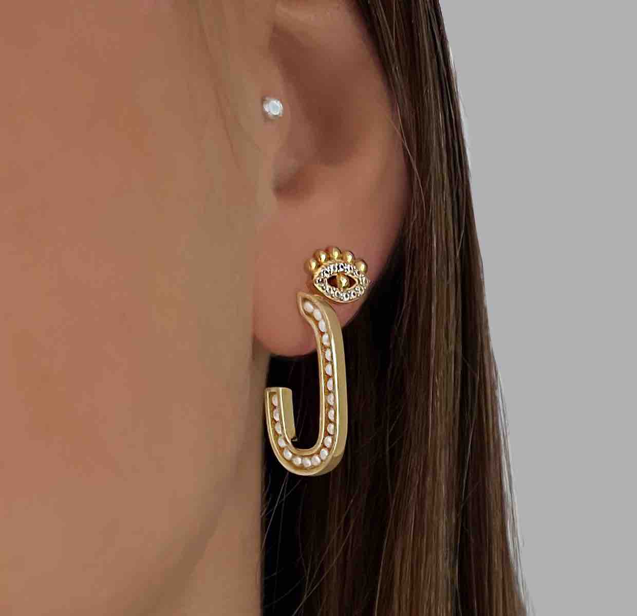 Boucles d'oreilles Luna