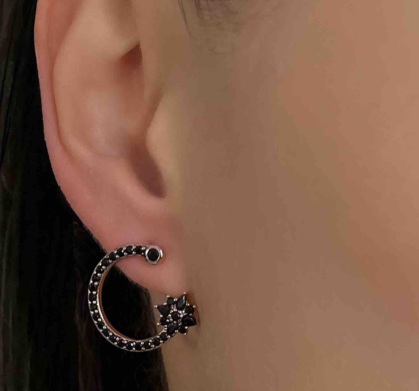 Boucles d'oreilles Luna