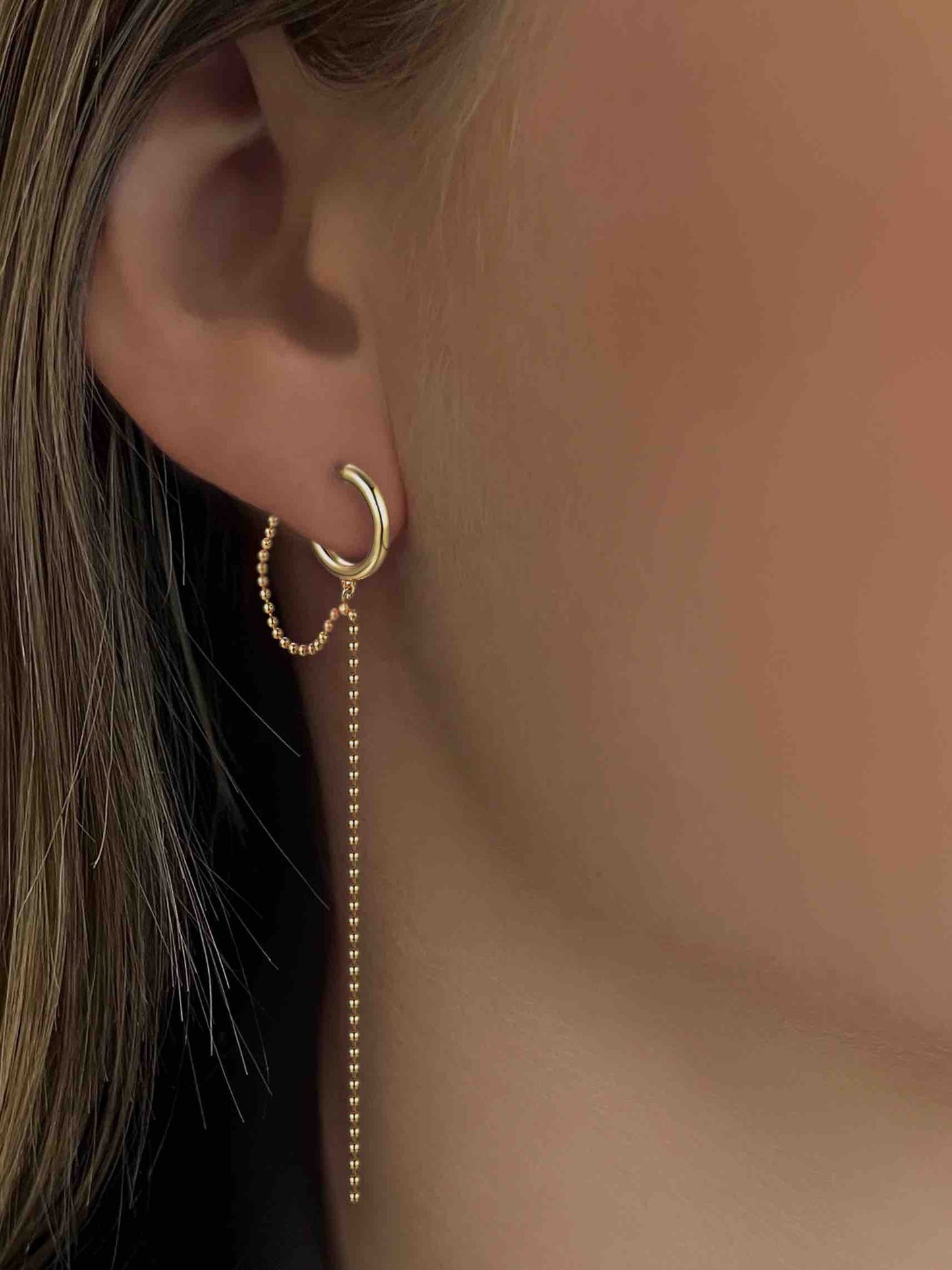 Boucles d'oreilles Luna