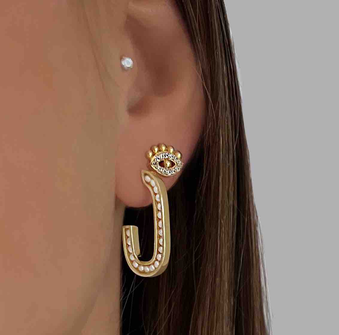 Boucles d'oreilles Luna