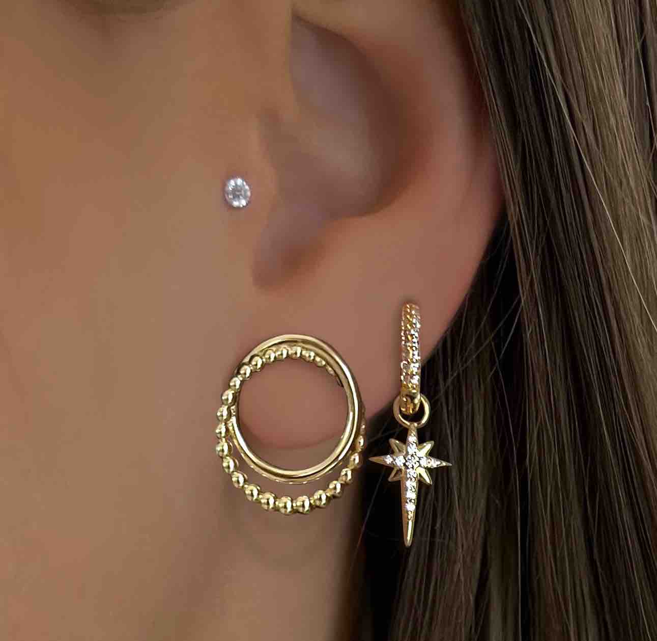 Boucles d'oreilles Luna